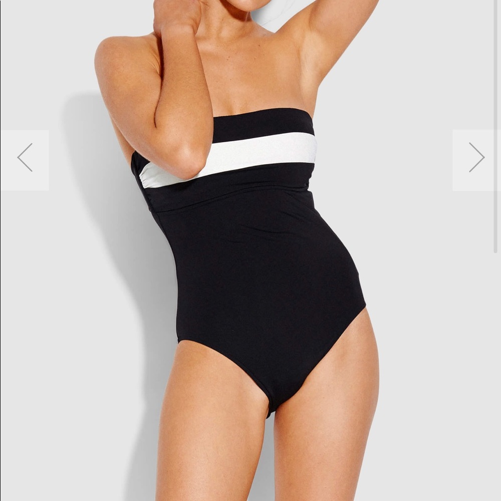 Seafolly Black Bandeau